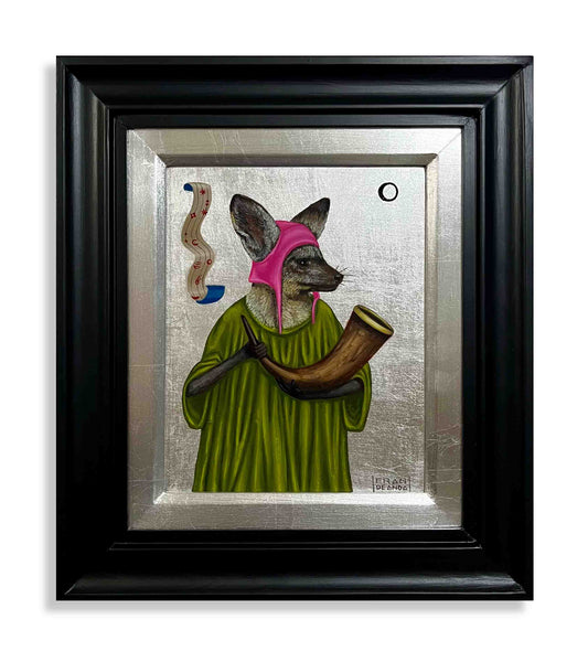 Lunar Sonata: Opus Waxing Gibbous by artist Fran De Anda