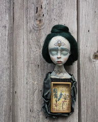 HERBARIUM by artist Gioconda Pieracci of Pupillae Art Dolls