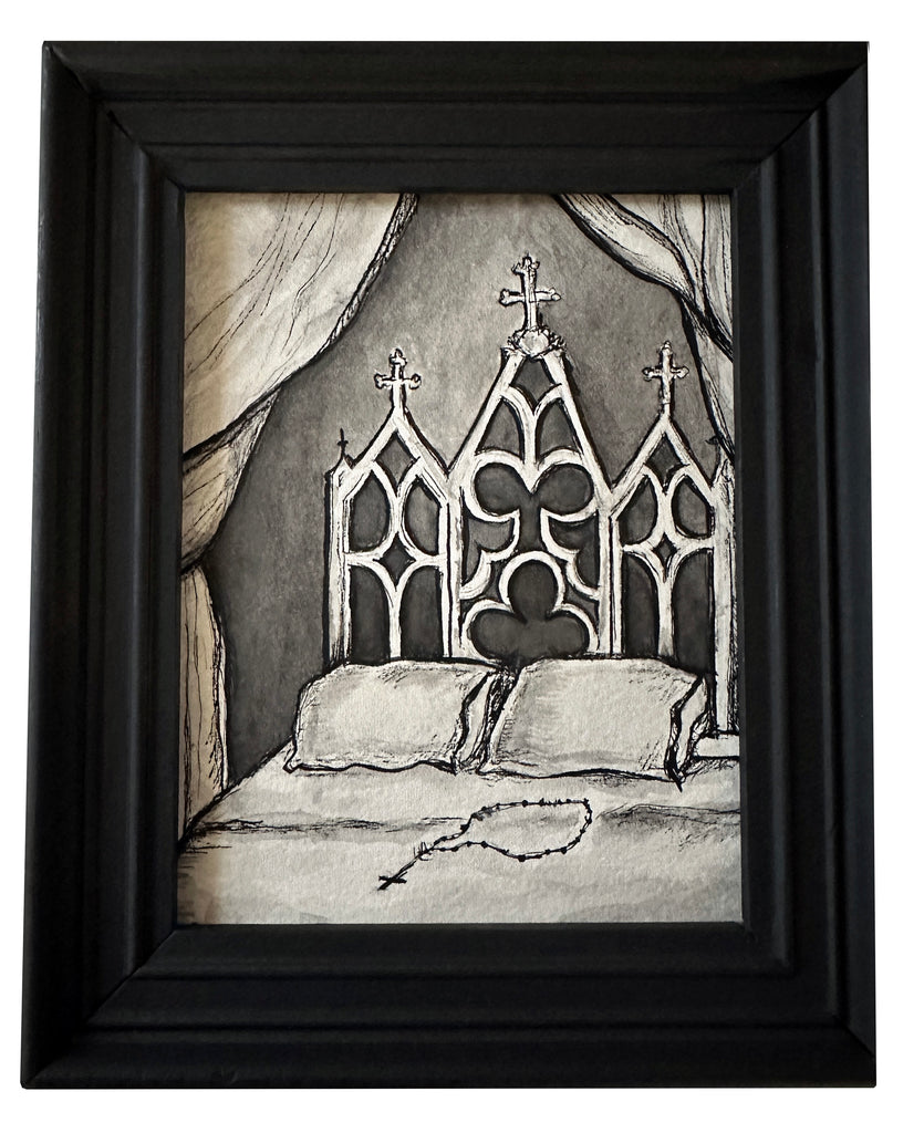 82 LA CAMA (The Bed) by artist Ivonne García