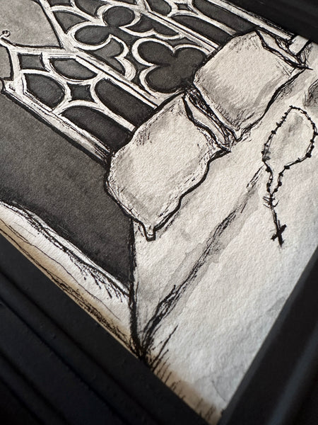82 LA CAMA (The Bed) by artist Ivonne García