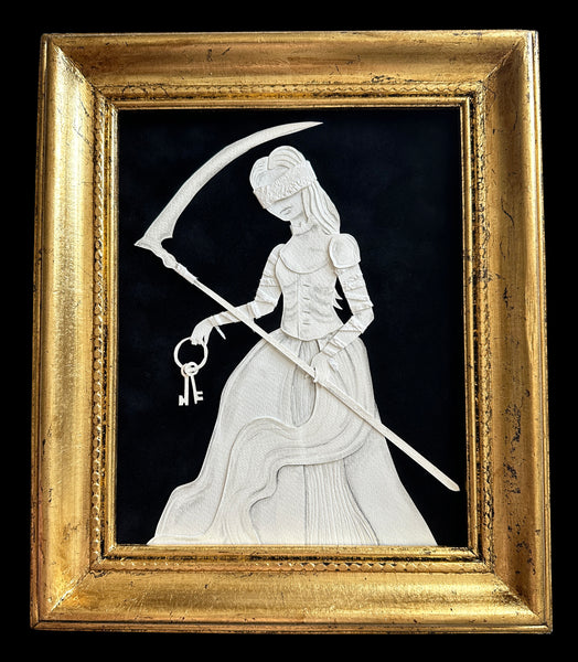 14 LA MUERTE (Death) by artist Ivonne García