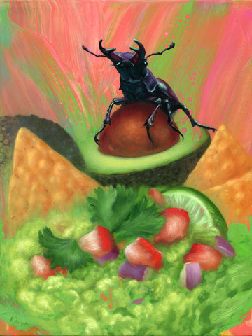 GET YOUR OWN GUAC! by artist Kahla Lewis