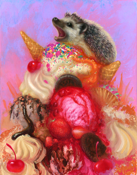 GET YOUR OWN ICE CREAM! by artist Kahla Lewis