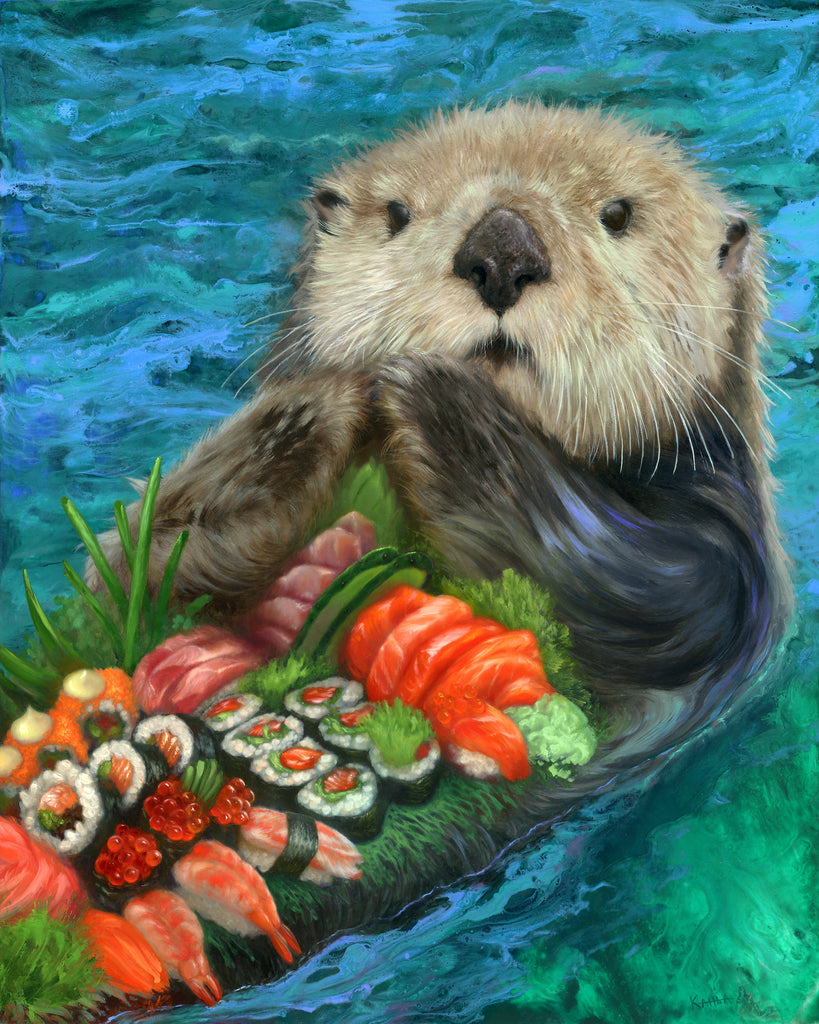 GET YOUR OWN SUSHI! by artist Kahla Lewis