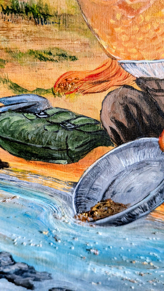 GOLDFISH 49ER by artist Diana Hartman