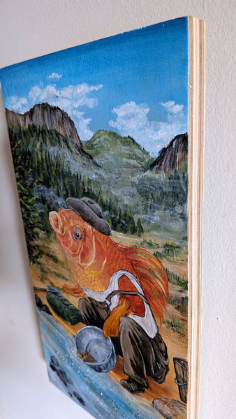 GOLDFISH 49ER by artist Diana Hartman