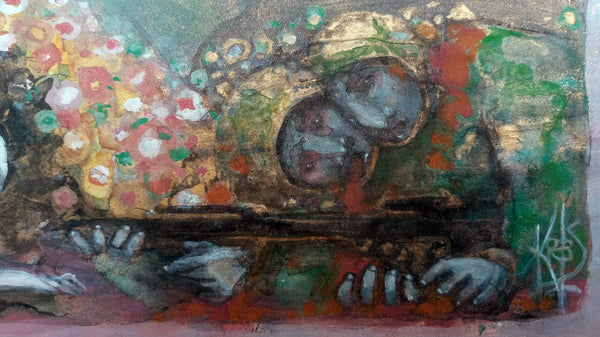 HIT THE GROUND by artist Patricia Krebs