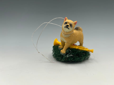 ELEVEN PIPERS PIPING ornament by artist Nicole Bruckman