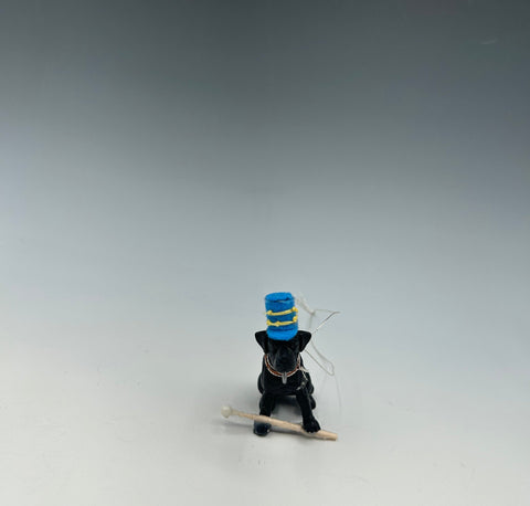 TWELVE DRUMMERS DRUMMING ornament by artist Nicole Bruckman