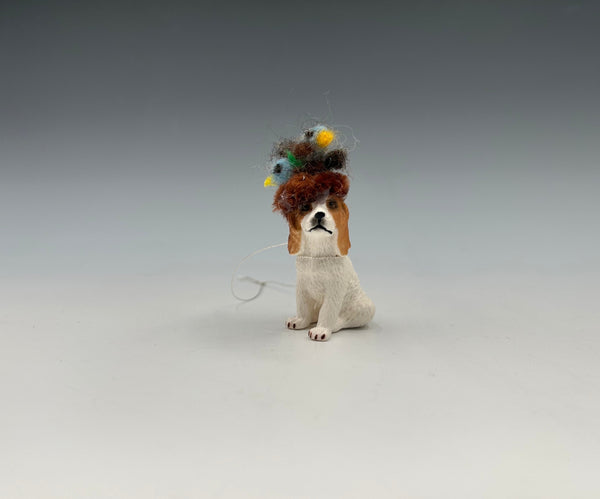 TWO TURTLE DOVES ornament by artist Nicole Bruckman