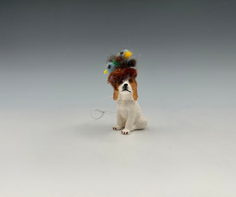 TWO TURTLE DOVES ornament by artist Nicole Bruckman