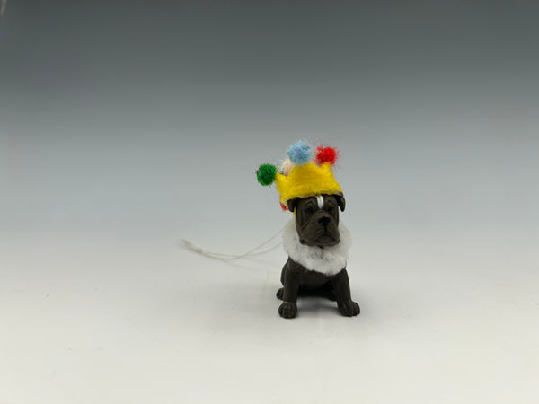 SIX GEESE A-LAYING ornament by artist Nicole Bruckman