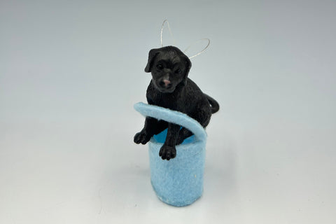 EIGHT MAIDS A-MILKING ornament by artist Nicole Bruckman