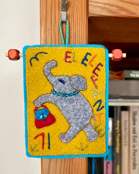 71 EL ELEFANTE (The Elegant Elephant) by artist Ulla Anobile