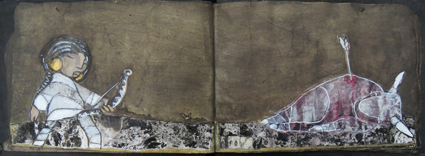 FIRE (book) by artist Patricia Krebs