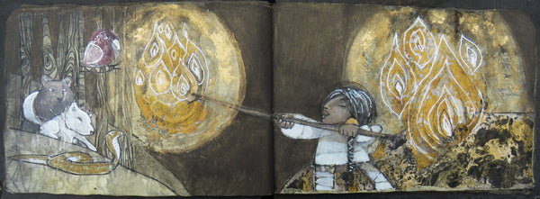 FIRE (book) by artist Patricia Krebs