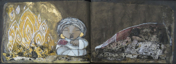 FIRE (book) by artist Patricia Krebs