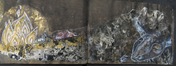 FIRE (book) by artist Patricia Krebs
