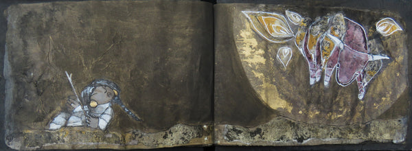 FIRE (book) by artist Patricia Krebs