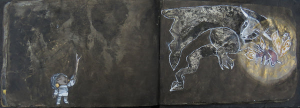 FIRE (book) by artist Patricia Krebs