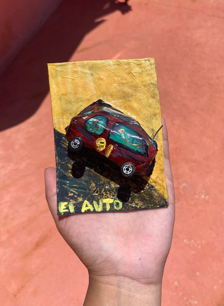 91 EL AUTO (The Car) by artist Lauren Arriola