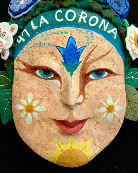 47 LA CORONA (The Crown) / Garland Crown by artist Ulla Anobile