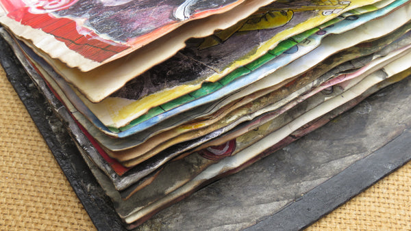 KEEPER OF THE COLORS by artist Patricia Krebs (one of a kind book)