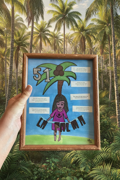 51 LA PALMA (The Palm Tree) by artist Sophia Gasparian