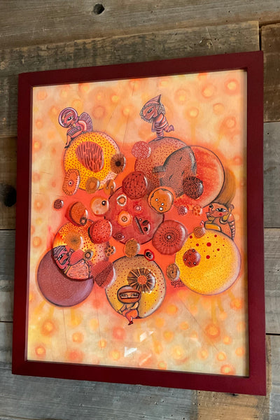 LA NUEVA TIERRA (The New Earth) by artist Brenda Paola Gomez