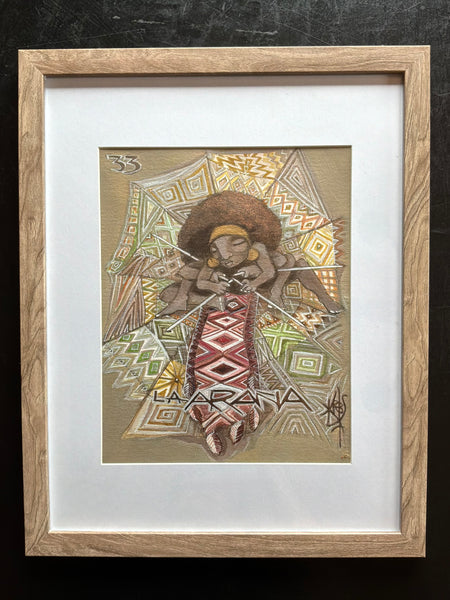 33 LA ARAÑA (The Spider) by artist Patricia Krebs