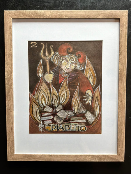 2 EL DIABLITO I (The Devil) by artist Patricia Krebs