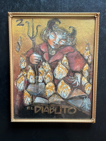 2 EL DIABLITO II (The Devil) by artist Patricia Krebs