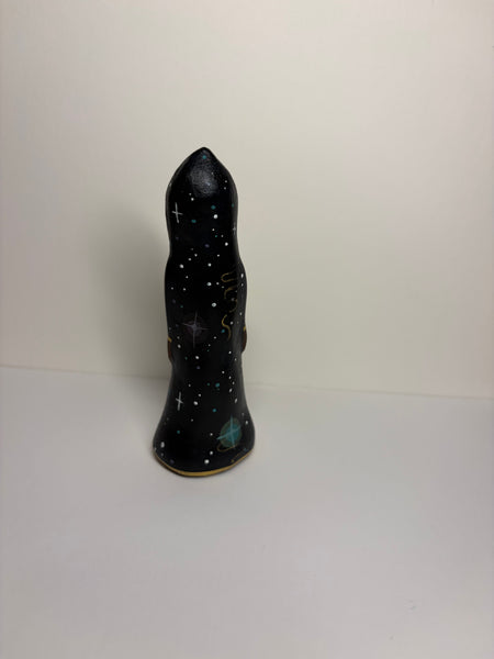 KEEPER OF THE COSMIC FLAME by artist Phoenix Glass