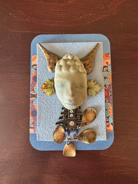 LEAFETTE wall hanging by artist Karin Skiba