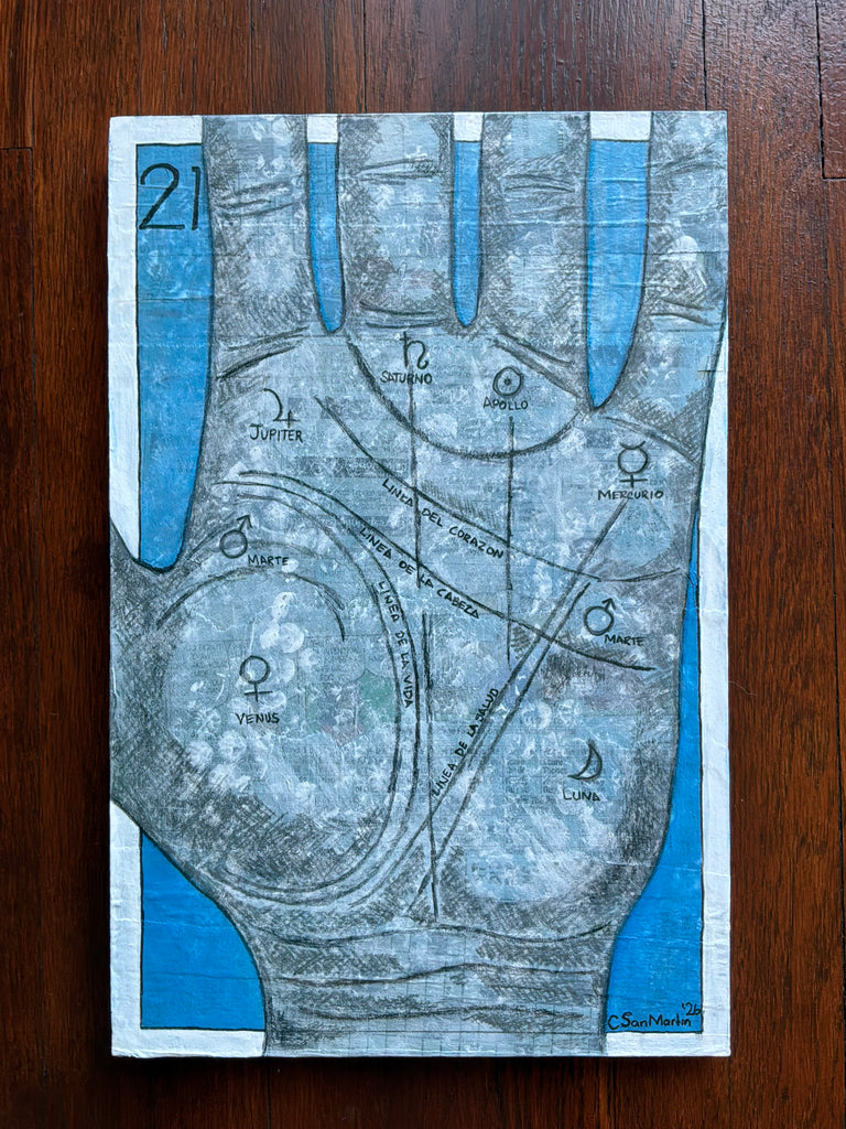 21 LA MANO (The Hand) by artist Carla San Martín