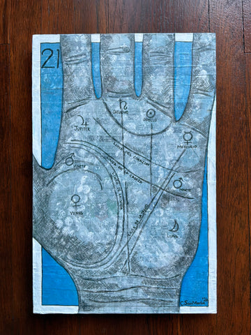 21 LA MANO (The Hand) by artist Carla San Martín