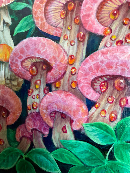 FROGGY'S GARDEN by artist Annette Hassell