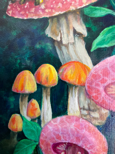 FROGGY'S GARDEN by artist Annette Hassell