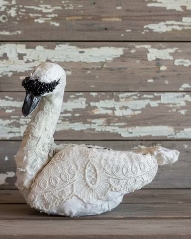 THE WINGED CREATURE, SWAN III by artist Disfairy