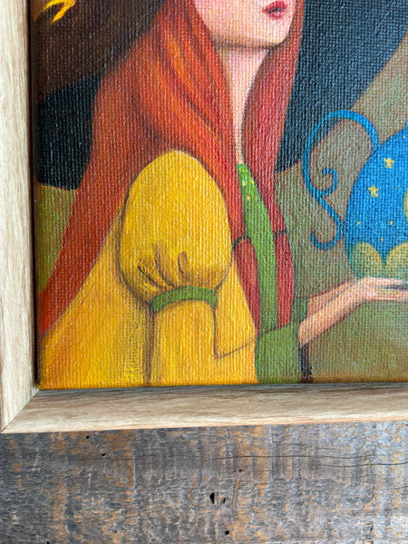 K is for Kettle by artist Joan Charles