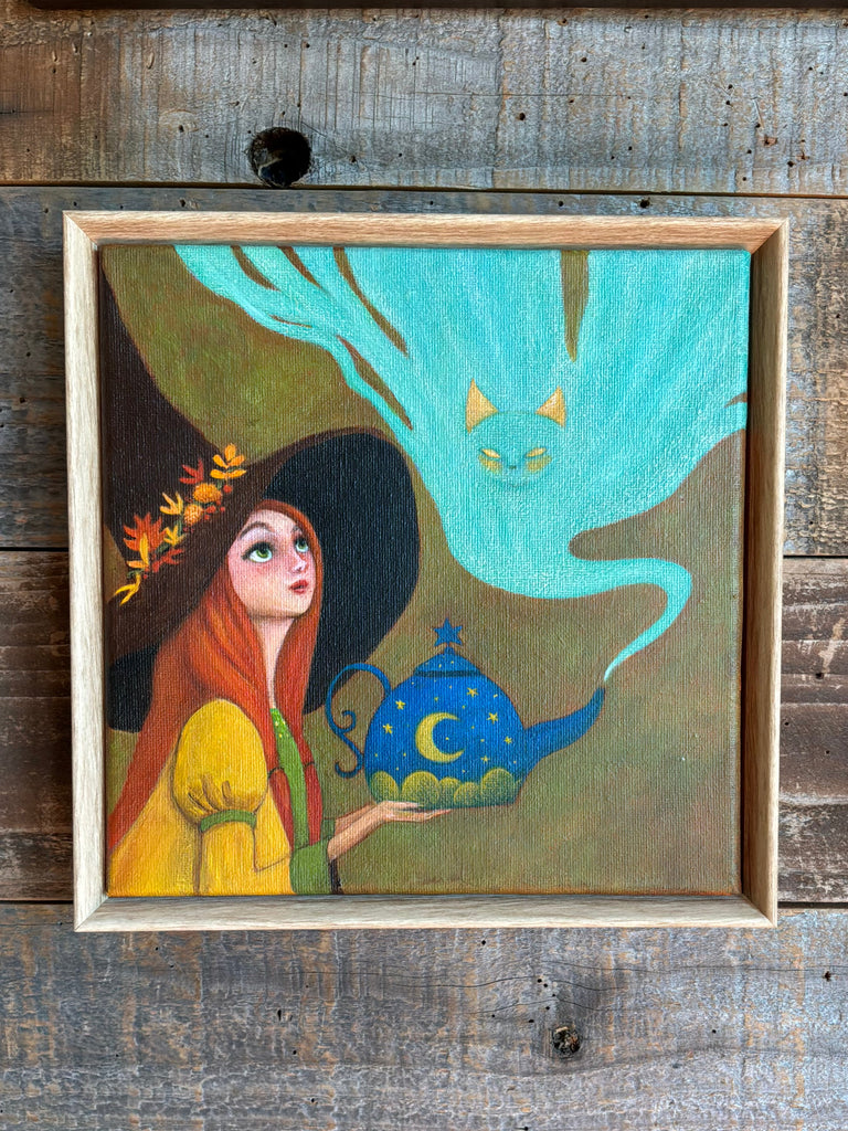 K is for Kettle by artist Joan Charles