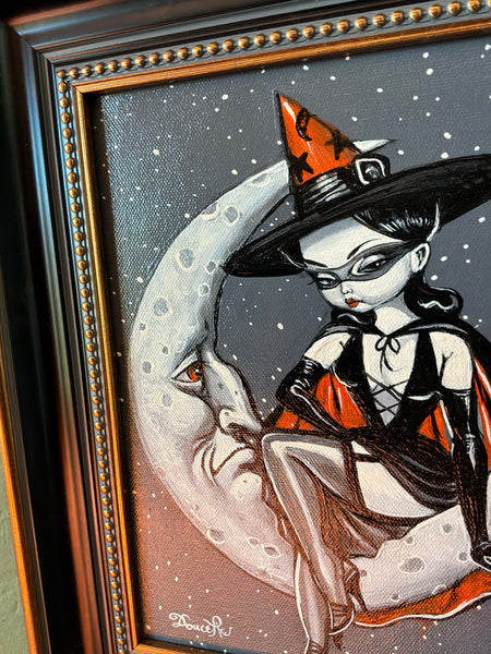 W is for Witch by artist Bob Doucette