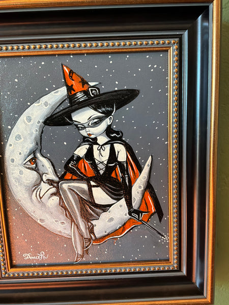 W is for Witch by artist Bob Doucette