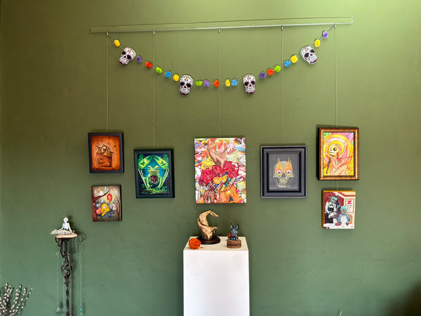 X is for X-ray by artist Brenda Paola Gómez