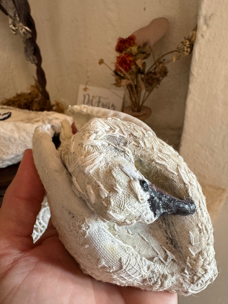 THE WINGED CREATURE, SWAN I by artist Disfairy
