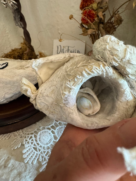 THE WINGED CREATURE, SWAN I by artist Disfairy