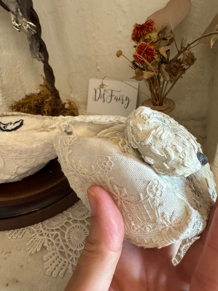 THE WINGED CREATURE, SWAN I by artist Disfairy