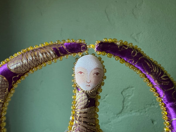 TWO FACED DOLL by artist Charlotte Sigurdson