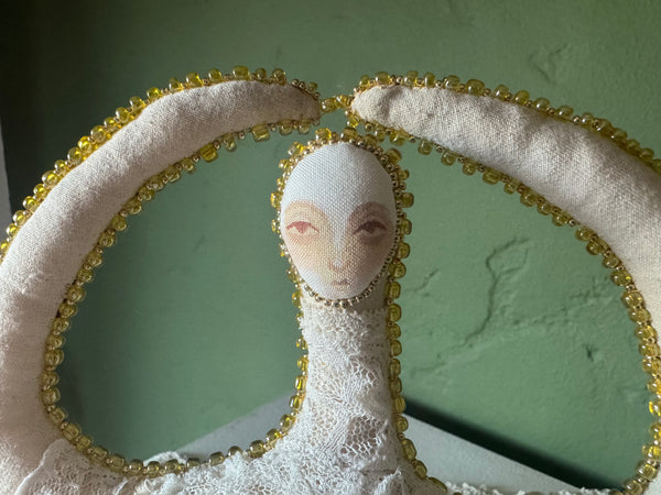 TWO FACED DOLL by artist Charlotte Sigurdson