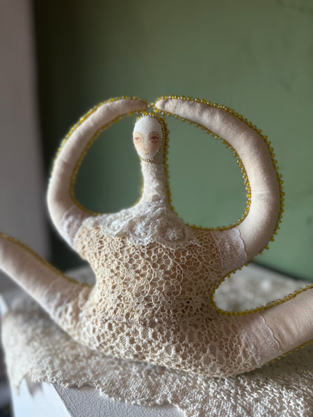 TWO FACED DOLL by artist Charlotte Sigurdson